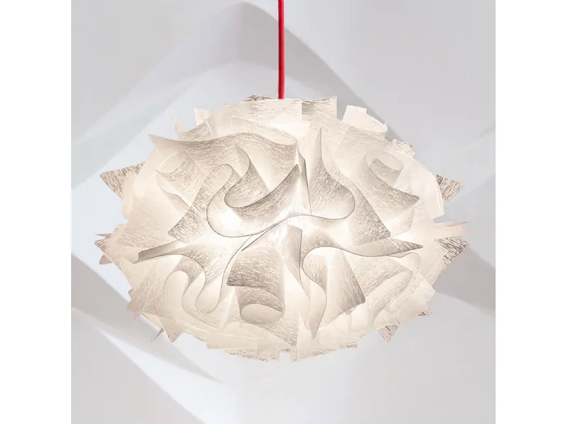 Lampada a sospensione Veli couture mini single suspension Slamp a prezzo Outlet 