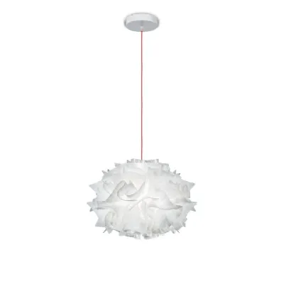 Lampada a sospensione Veli couture mini single suspension Slamp a prezzo Outlet 