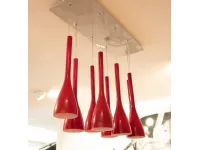 Lampada Stones Falam rosso  a PREZZI OUTLET