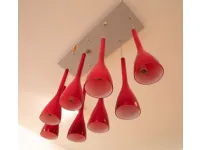 Lampada Stones Falam rosso  a PREZZI OUTLET