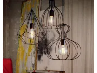 Lampada Artigianale Tris lampade a sospensione ampolla di ideal lux a PREZZI OUTLET