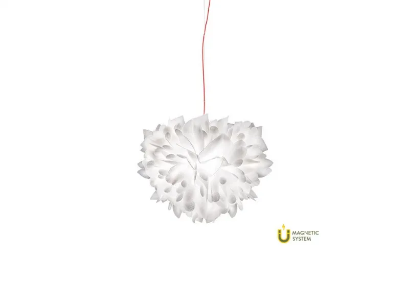 Lampada a sospensione Veli suspension foliage  Slamp in Offerta Outlet 