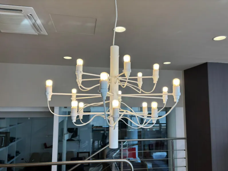 A sospensione 2097/18 frosted bulbs Flos a prezzo Outlet 