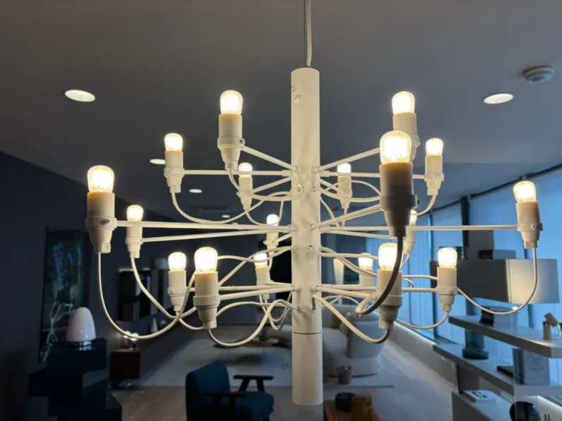 A sospensione 2097/18 frosted bulbs Flos a prezzo Outlet 