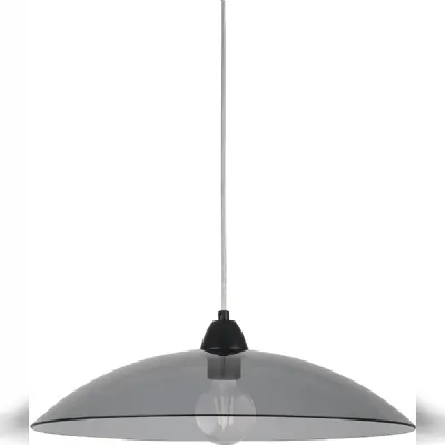 A sospensione in vetro Alexander fume' lumicom sospensione Collezione esclusiva in Offerta Outlet