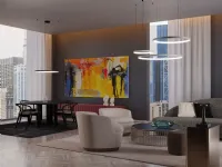 A sospensione Orion redo sospensione led 58w Collezione esclusiva con un ribasso esclusivo