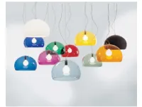 A sospensione Kartell Fl/y stile Design a prezzi outlet