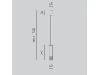 A sospensione stile Moderna Emily gea luce sospensione Collezione esclusiva in offerta outlet