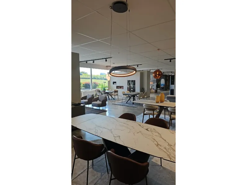 A sospensione Ozzio Lampada a sospensione ring light ozzio stile Design a prezzi convenienti