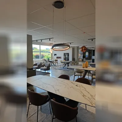 A sospensione Lampada a sospensione ring light ozzio Ozzio con uno sconto esclusivo
