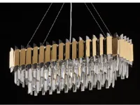 A sospensione in cristallo Lampada mod clarissa 2813  Collezione esclusiva a prezzo Outlet