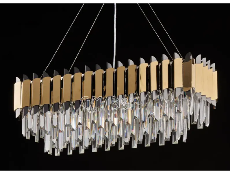 A sospensione in cristallo Lampada mod clarissa 2813  Collezione esclusiva a prezzo Outlet