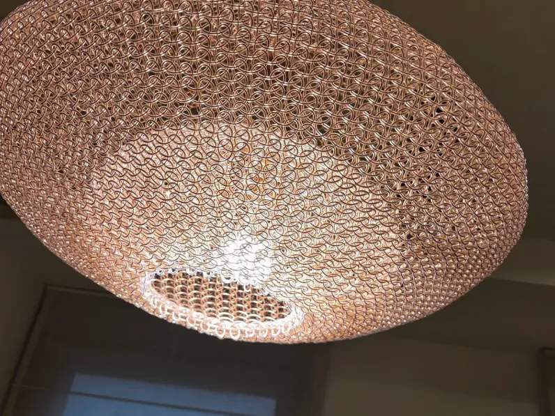 A sospensione Lampada sospensione intreccio filo rame  Ideal lux in Offerta Outlet 