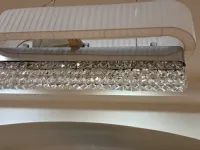 A sospensione Lampada sospensione tavolo svarowsky  Fabbian in Offerta Outlet 