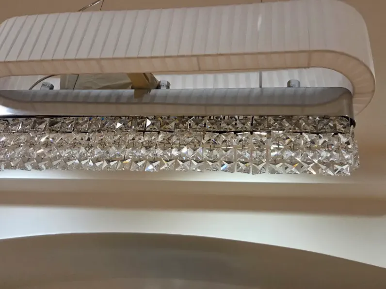 A sospensione Lampada sospensione tavolo svarowsky  Fabbian in Offerta Outlet 