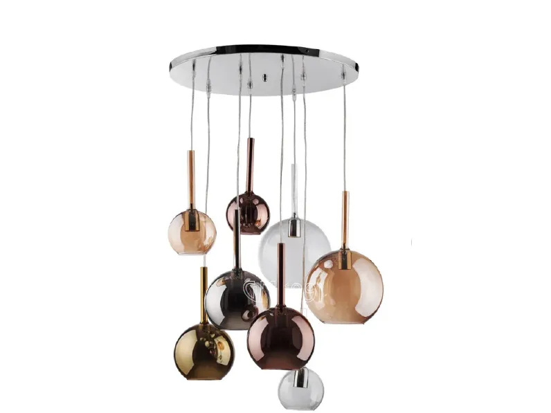 A sospensione in vetro Mod oslo Collezione esclusiva a prezzo Outlet