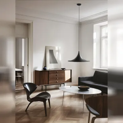 A sospensione stile Moderna Morgana lampada a sospensione Linea light scontato