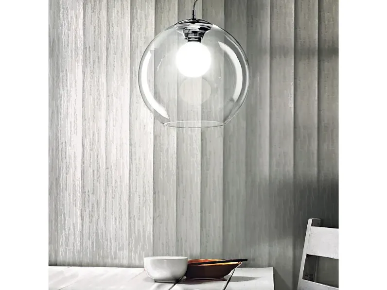 Lampada Nemo trasparente d30 sospensione Collezione esclusiva in OFFERTA OUTLET