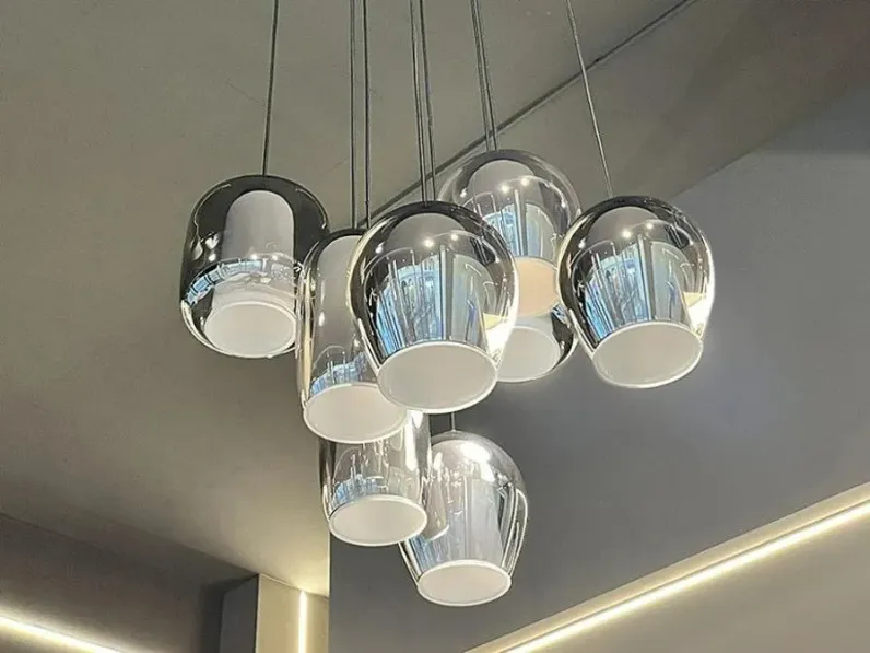 A sospensione stile Design Lampada sospesa ondaluce bonnie Ondaluce in saldo