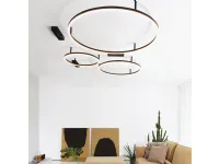 A sospensione Ideal lux Oracle slim Nero a prezzi outlet