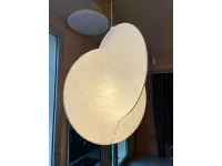 A sospensione Flos Overlap  Bianco a prezzi outlet