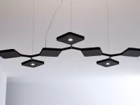 A sospensione stile Moderna 8521 quad stilnovo sospensione led 42w Stilnovo in offerta outlet