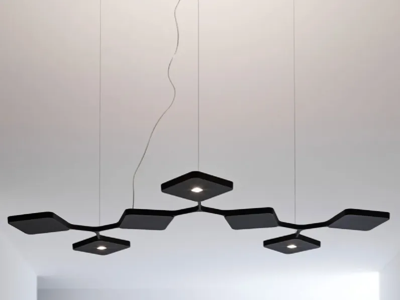 A sospensione stile Moderna 8521 quad stilnovo sospensione led 42w Stilnovo in offerta outlet