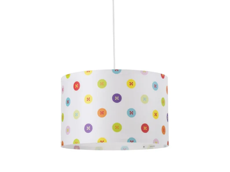 A sospensione stile Moderna Cylinder sospensione colorata bimbi Emporium scontato