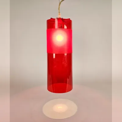 Lampada Kartell Easy rosso sospensione a PREZZI OUTLET