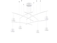 A sospensione Ideal lux Fish Bianco a prezzi convenienti