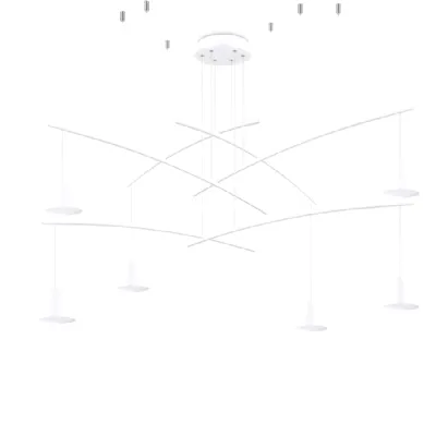 A sospensione Ideal lux Fish Bianco a prezzi convenienti