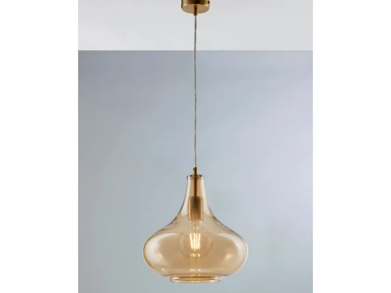 A sospensione Solange ambra leolux sospensione Collezione esclusiva con uno sconto esclusivo