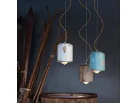 A sospensione stile Rustico Sospensione in ceramica ferroluce c984 Collezione esclusiva a prezzi convenienti