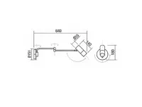 Lampada Pivot redo applique led orientabile Collezione esclusiva in OFFERTA OUTLET