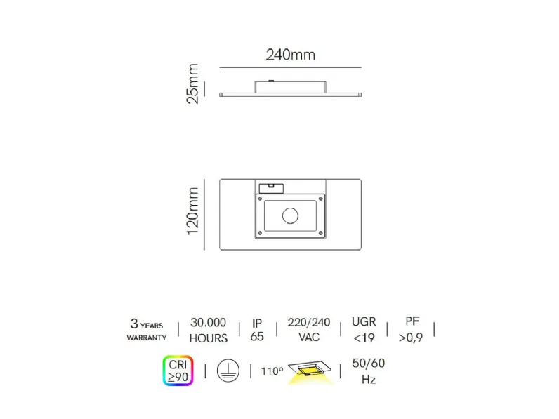 Lampada Mini pla beneito faure applique a parete Collezione esclusiva in OFFERTA OUTLET