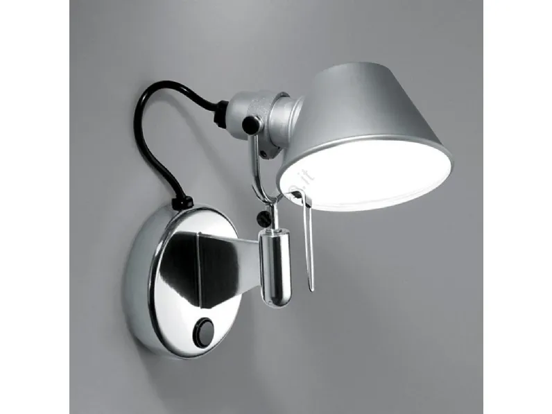 Lampada Collezione esclusiva Tolomeo micro applique  artemide e14 a PREZZI OUTLET