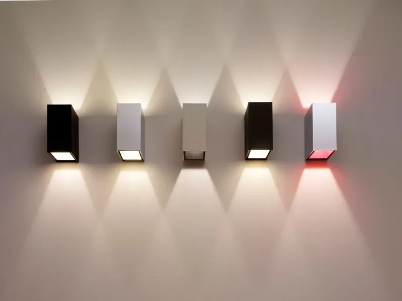 Da parete applique stile Moderna Clv2  via bizzuno lampada da parete Collezione esclusiva a prezzi outlet