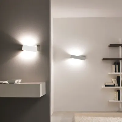 Da parete applique in metallo Zig zag 6986 lampada da parete Linea light a prezzo Outlet