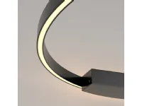 Da soffitto plafoniera in metallo 012844 febe nera  redo plafoniera led Collezione esclusiva a prezzo Outlet