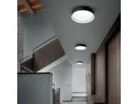 Da soffitto plafoniera Linea light 8294  crew 2  plafonierfa led  Nero in offerta