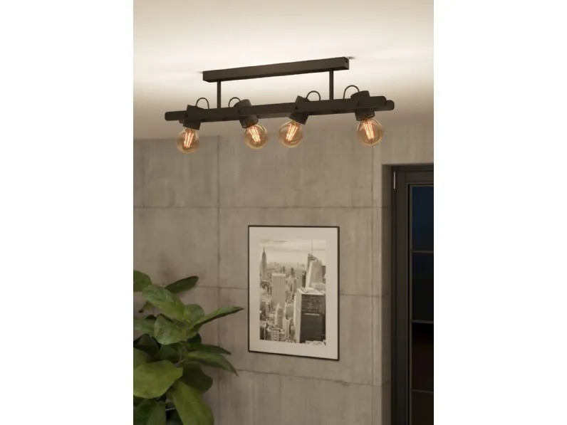 Da soffitto plafoniera in metallo  43847 plimsoll  lampada da soffitto Eglo a prezzo scontato