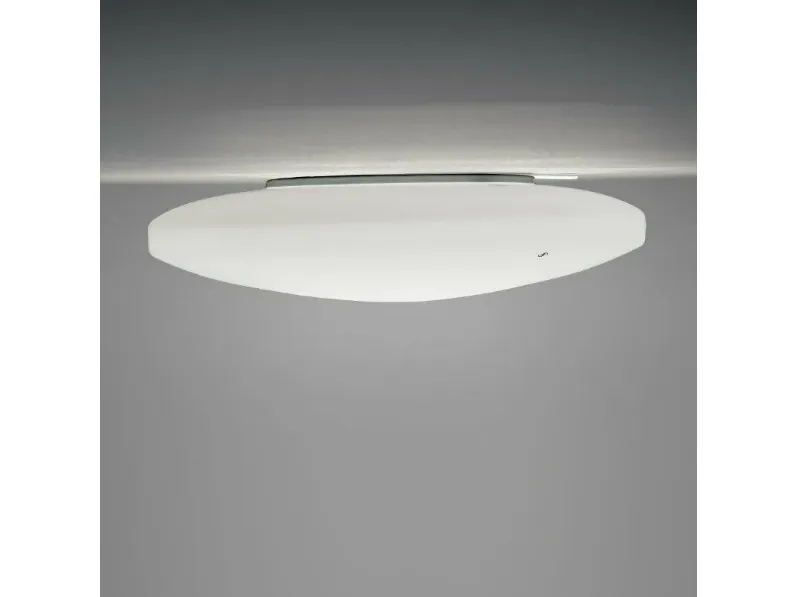 Da soffitto plafoniera Vistosi Moris pp30 plafoniera in verto soffiato Bianco con forte sconto