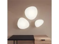 Da soffitto plafoniera Vistosi Neochic ppm plafoniera in vetro soffiato Bianco a prezzi outlet