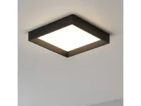 Da soffitto plafoniera Linea light Tara  q nera  8326 plafoniera led Nero a prezzi convenienti