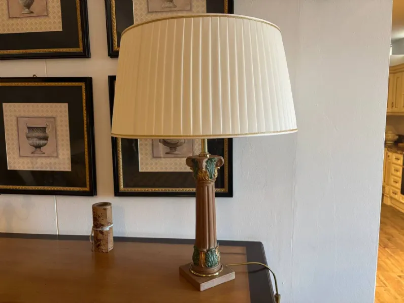 Da tavolo in tessuto Lampada da tavolo Collezione esclusiva in Offerta Outlet