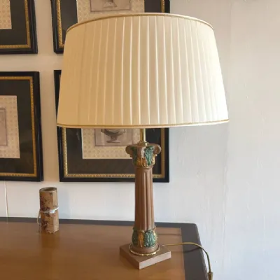 Da tavolo in tessuto Lampada da tavolo Collezione esclusiva in Offerta Outlet