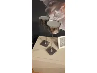 Da tavolo Coppia lampade comodino cromate  Fabbian a prezzo scontato 