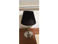 Da tavolo Coppia lampade comodino tela nera Irilux in Offerta Outlet 
