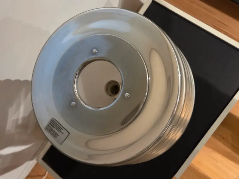 Da tavolo Coppia lampade comodino vetro specchio  Penta illuminazione in Offerta Outlet 