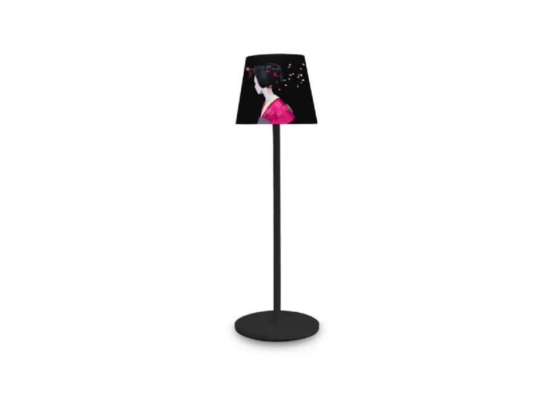 Da tavolo Ideal lux Lampada alea dulac jw giappone Nero in offerta